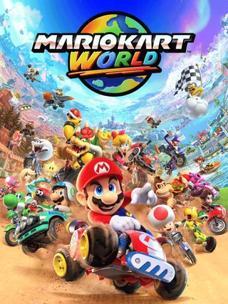 cover art for Mario Kart World