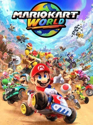 cover art for Mario Kart World