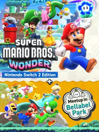 cover art for Super Mario Bros. Wonder: Nintendo Switch 2 Edition + Meetup in Bellabel Park
