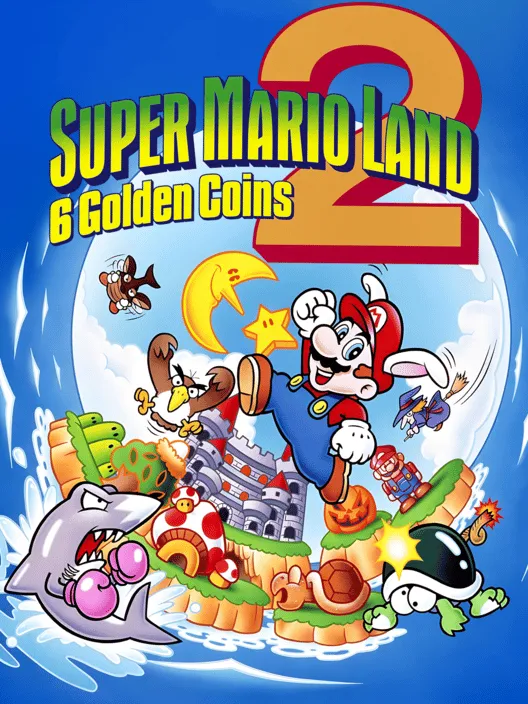 Cover art for Super Mario Land 2: 6 Golden Coins